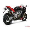 Echappement AKRAPOVIC racing dÃ©catalysÃ© APRILIA RSV4 2009-2014 TUONO V4 2011-2016 0