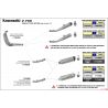 Echappement ARROW RACE-TECH KAWASAKI Z750 Z750R 2007-2014 Z800 Z800E 2013-2016 3