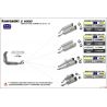 Paire d'Echappement ARROW THUNDER KAWASAKI Z1000 2010-2016 2