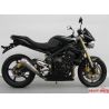 Echappement Zard position basse homologué Triumph 675 Street Triple conique 2007-2012 0