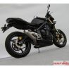 Echappement Zard position basse homologué Triumph 675 Street Triple conique 2007-2012 3