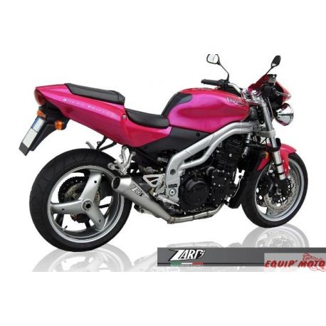 Echappement Zard racing Triumph Speed triple 2002-2004
