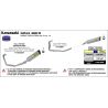 Echappement ARROW STREET THUNDER KAWASAKI 250 300 R NINJA 2013-2016 Z300 2013-2016 4