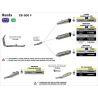 Echappement ARROW RACE-TEC HONDA CB500F CBR500R 2013-2016 XB500X 2015-2016 6