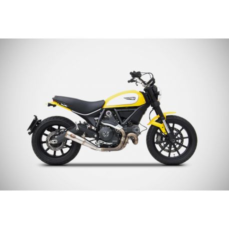 Echappement Zard bas zuma racing DUCATI SCRAMBLER