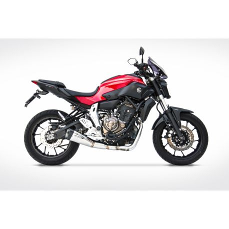 Ligne d'Echappement Zard homologué YAMAHA MT-07 2014-2017