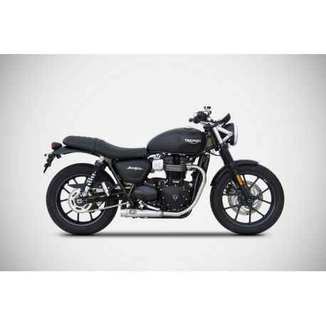Echappement ZARD homologuÃ© TRIUMPH STREET TWIN 2016