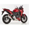 Echappement HURRIC PRO 2 HONDA CB500F CBR500R 2013-2015 CB500X 2013-2016 0
