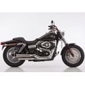 Echappement custom FALCON GROOVE HARLEY DAVIDSON DYNA FXDF FAT BOB 2008-2016 DYNA FXDWG WIDE GLIDE 2010-2016
