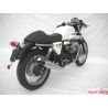 Double Echappement silencieux homologué Zard Moto Guzzi V7 Classic / Café / Nevada 1