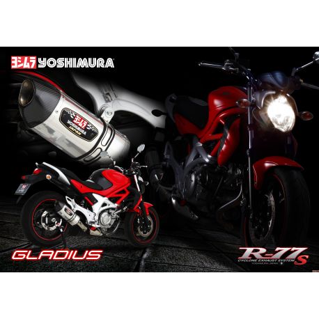 Echappement YOSHIMURA R77 SVF 650 GLADIUS 2009-2015