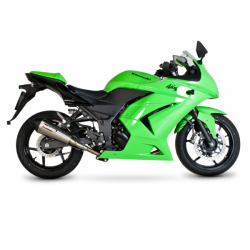 Pot d'échappement SCORPION RED POWER KAWASAKI 250 NINJA 2008-2012