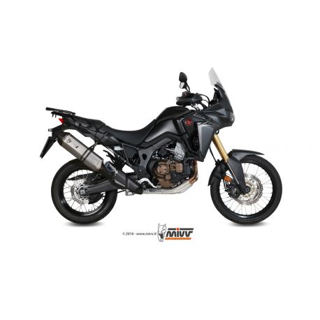 Echappement MIVV SPEED EDGE HONDA CRF1000L AFRICA TWIN 2016-2018