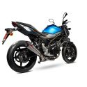 Echappement SCORPION RED POWER CONIQUE SUZUKI SV650 2016-2018