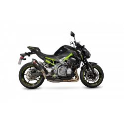 Pot d'échappement SCORPION SERKET RED POWER KAWASAKI Z900 2017-2019