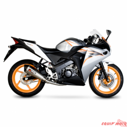 Pot d'échappement SCORPION RED POWER HONDA CBR125R 2011-2017