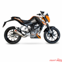 Echappement scorpion red power KTM 125 DUKE 200 DUKE 2011-2016