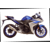 Echappement LEOVINCE LV ONE YAMAHA YZF-R3 MT-03 2014-2017 3