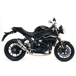 Pot d'échappement LEOVINCE FACTORY S TRIUMPH 1050 SPEED TRIPLE 2011-2016