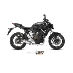 Ligne Pot d'échappement MIVV OVAL YAMAHA MT 07 2014-2024