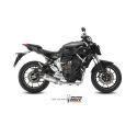 ligne complète Echappement MIVV OVAL YAMAHA MT 07 
