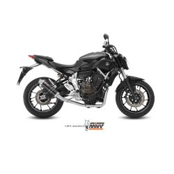 Ligne de Pot d'échappement MIVV GP position haute YAMAHA MT 07 2014-2024