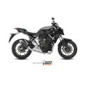 ligne complète d'Echappement MIVV GP position haute YAMAHA MT-07 