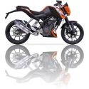 Echappement IXIL XTREM KTM DUKE 125 200 2011-2016