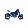 Echappement ixil hyperlow KAWASAKI Z650 NINJA 650 2017-2018 1