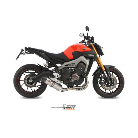 ligne complète d'Echappement MIVV OVAL YAMAHA MT-09