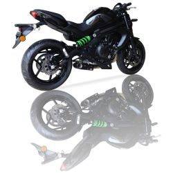 Ligne pot d'échappement IXIL SX1 KAWASAKI ER6 2012-2016 + VERSYS 2015-2022