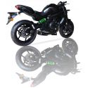 Ligne d'echappement IXIL SX1 KAWASAKI ER6 2012-2016 + VERSYS 2015-2017