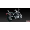 Echappement VANCE & HINES STAGGERED court HARLEY DAVIDSON DYNA GLIDE MODELS 1991-2005 1
