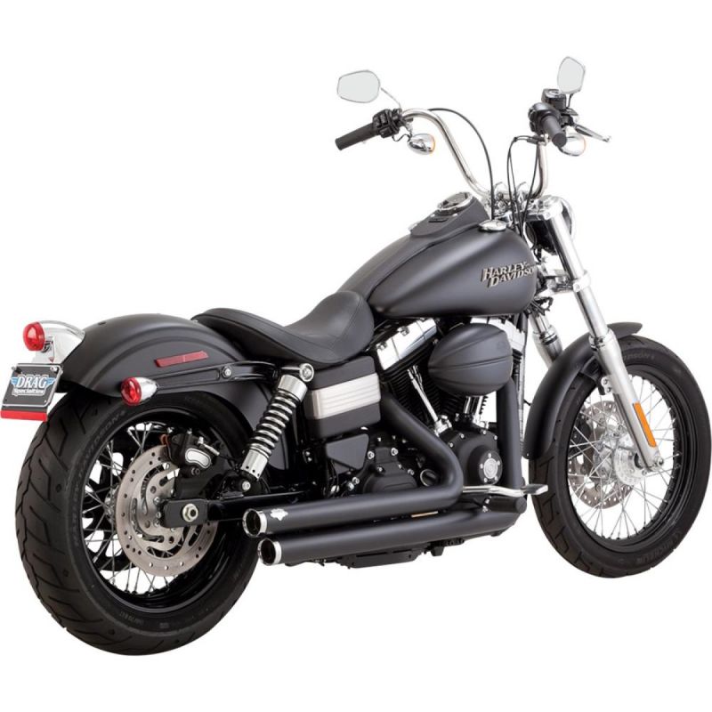 Modele Harley Davidson Le Plus Vendu Pot d'échappement VANCE & HINES BIG SHOTS HARLEY DAVIDSON DYNA MODELE