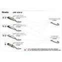 Collecteur d'Echappement ARROW HONDA CRF450R 2015-2016