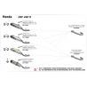 Collecteur d'Echappement ARROW HONDA CRF450R 2015-2016 0