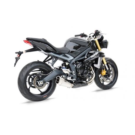 Echappement Zard bas homologuÃ© TRIUMPH 675 STREET TRIPLE 2013-2016