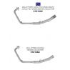 Colleecteur d'echappement ARROW decatalysé racing ARROW HONDA CB125R 2018 1