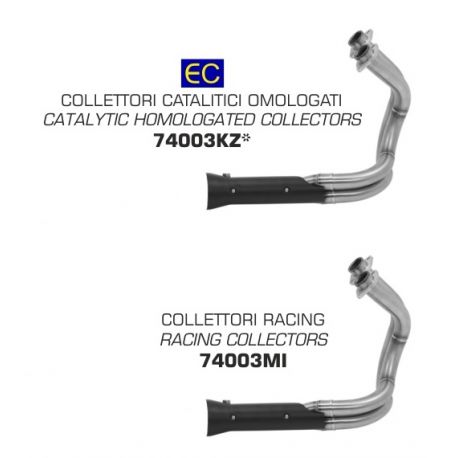 COLLECTEUR ARROW racing décatalysé KAWASAKI VULCAN S 650 / VULCAN S 650 Café '17/18