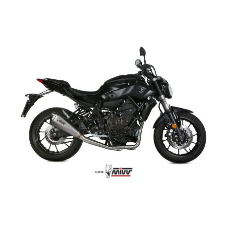 ligne complète Echappement MIVV DELTA RACE YAMAHA MT-07 