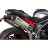 Echappement SCORPION Serket Position haute TRIUMPH 1050 SPEED TRIPLE 2016-2018 1