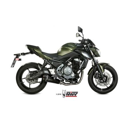 ligne complète d'Echappement MIVV DELTA RACE KAWASAKI Z650 NINJA 650