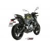 ligne complète d'Echappement MIVV DELTA RACE KAWASAKI Z650 NINJA 650 2