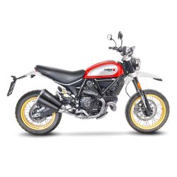 Pot d'échappement LEOVINCE GP DUAL CATALYSE DUCATI SCRAMBLER 2017-2018