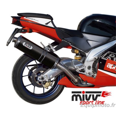 Echappement MIVV OVAL APRILIA RSV 1000 1998-2003