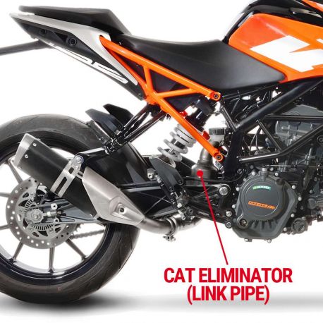 Decatalyseur LEOVINCE KTM RC125 125 DUKE RC390 390 DUKE 2017-2018