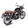 Echappement LEOVINCE CLASSIC RACER TRIUMPH BONNEVILLE T120 1200 2016-2017 0