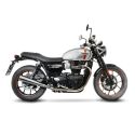 Echappement LEOVINCE CLASSIC RACER TRIUMPH STREET TWIN 900 2016-2017