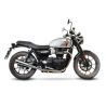 Echappement LEOVINCE CLASSIC RACER TRIUMPH STREET TWIN 900 2016-2017 1