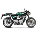 Echappement LEOVINCE CLASSIC RACER TRIUMPH 1200 THRUXTON 2016-2017
